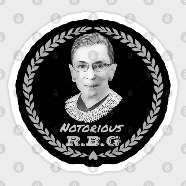 Notorious RBG Sticker by Magic Arts